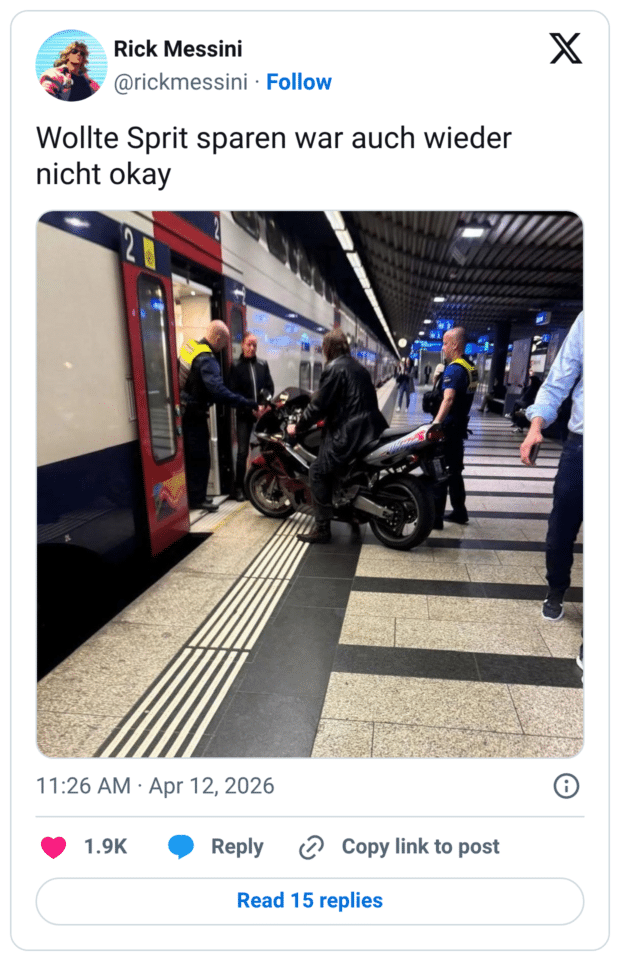 Wollte Sprit sparen war auch wieder nicht okay