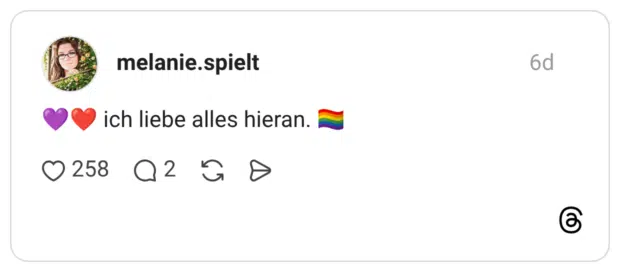 ich liebe alles hieran.