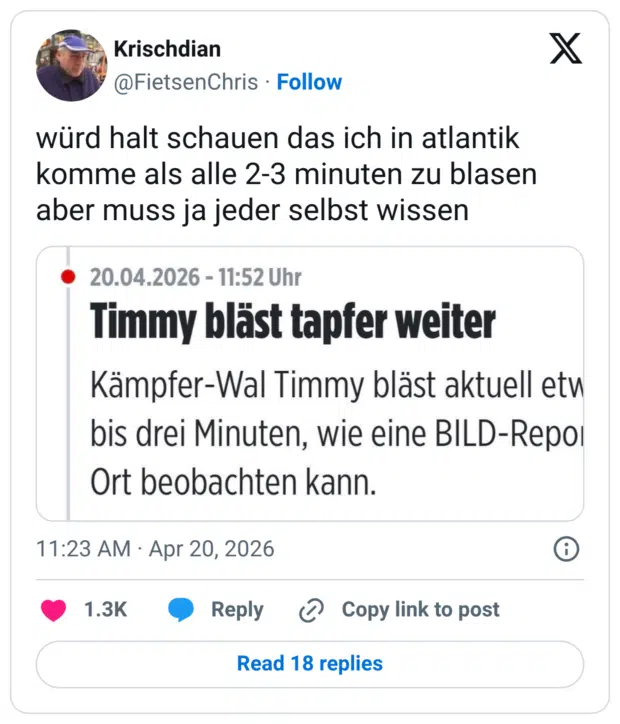 würd halt schauen das ich in atlantik komme als alle 2-3 minuten zu blasen aber muss ja jeder selbst wissen