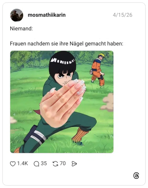 Niemand: Frauen nachdem sie ihre Nägel gemacht haben: