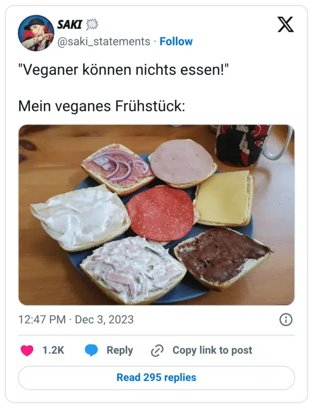 "Veganer können nichts essen!" Mein veganes Frühstück: