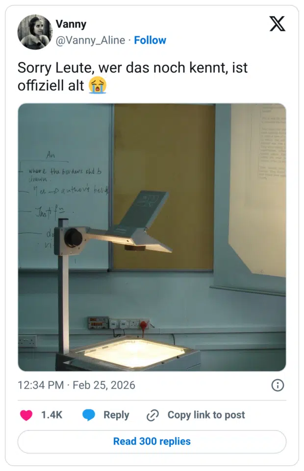 Sorry Leute, wer das noch kennt, ist offiziell alt 😭