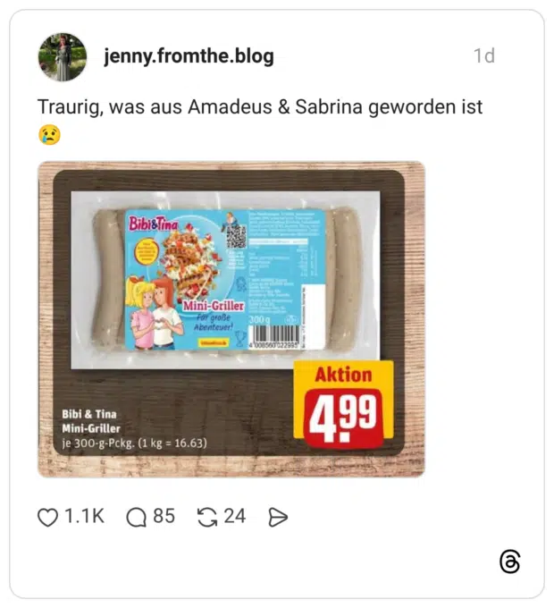 Traurig, was aus Amadeus & Sabrina geworden ist