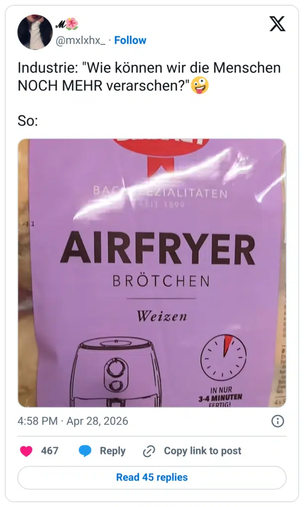 "Wie können wir die Menschen NOCH MEHR verarschen?" So: