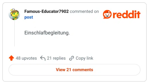 Einschlafbegleitung