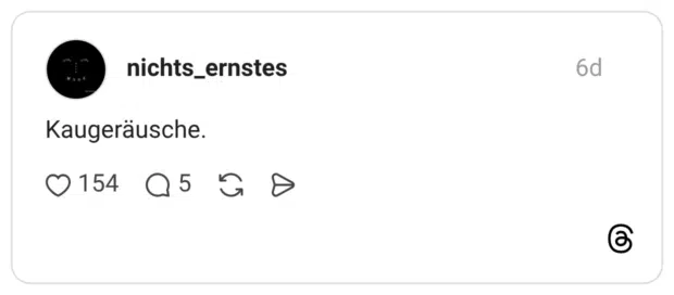 Kaugeräusche.
