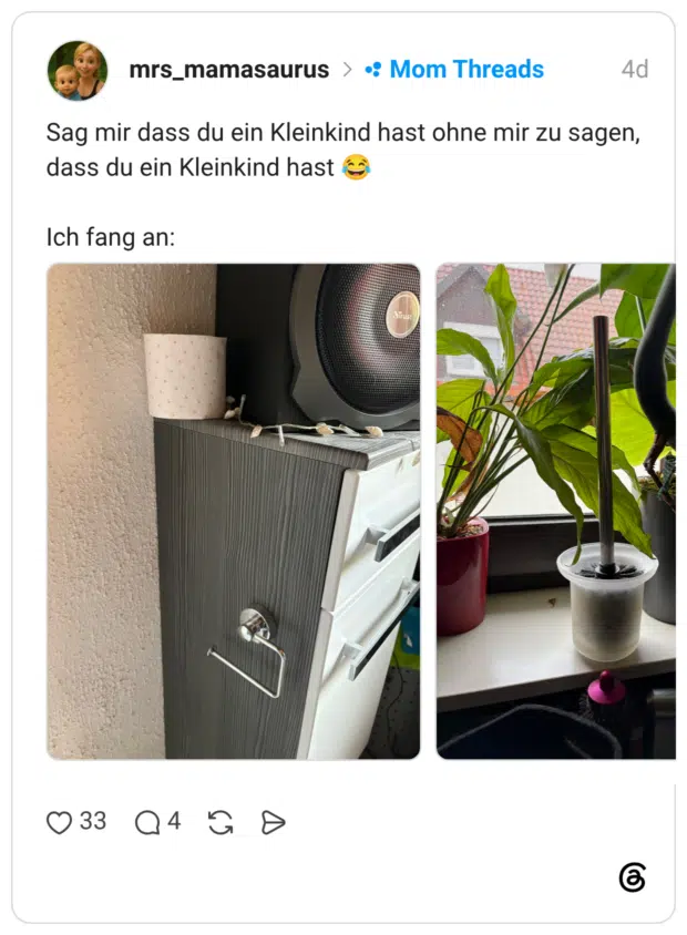 mrs_mamasaurus > Sag mir dass du ein Kleinkind hast ohne mir zu sagen, dass du ein Kleinkind hast Ich fang an: