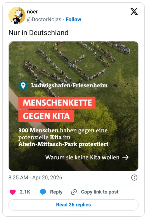 Nur in Deutschland