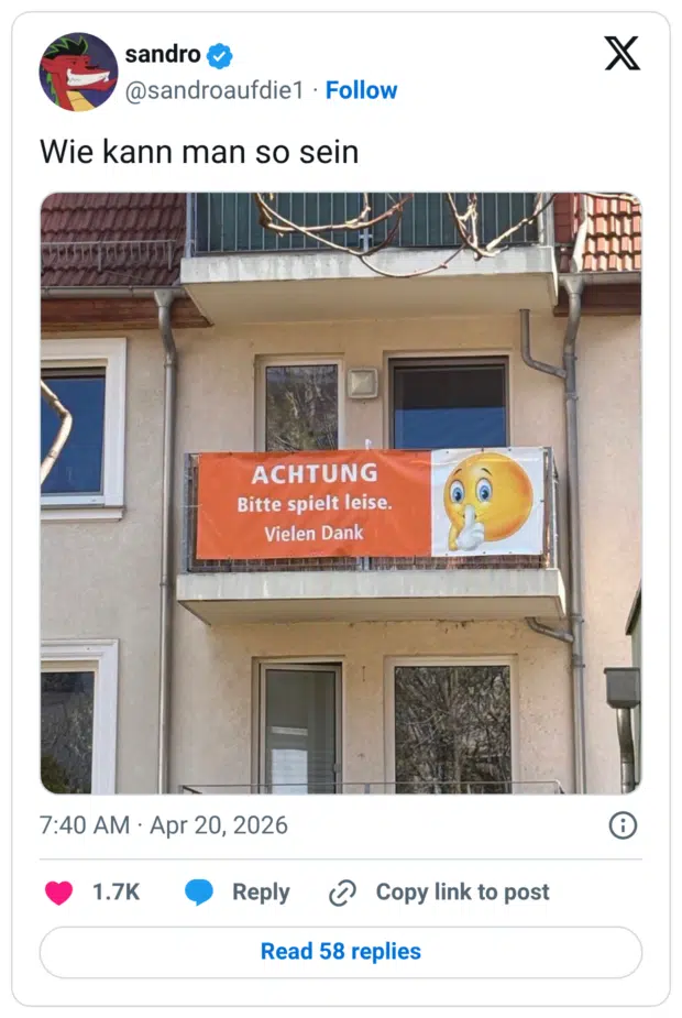 Wie kann man so sein