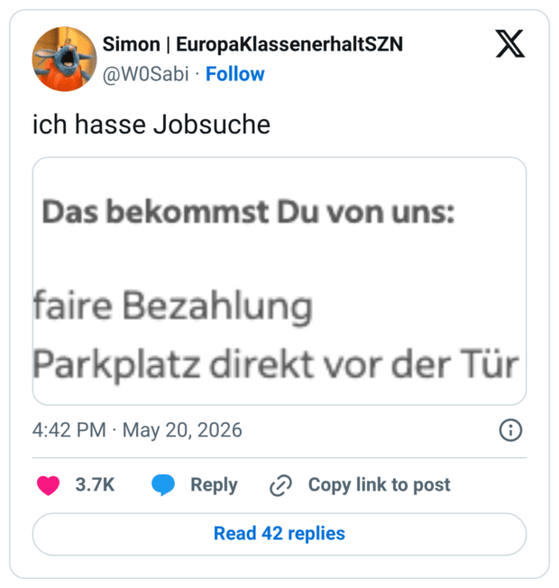 ich hasse Jobsuche