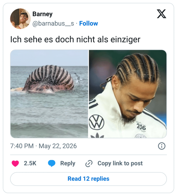 ch sehe es doch nicht als einziger