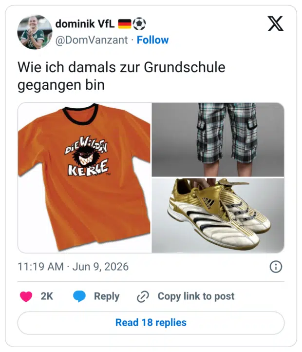 Wie ich damals zur Grundschule gegangen bin
