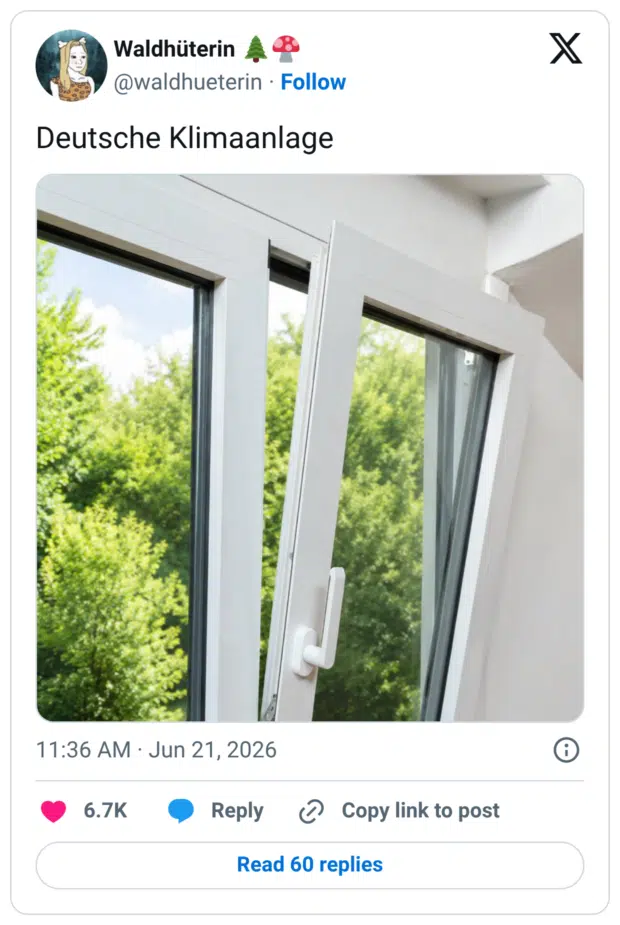 Deutsche Klimaanlage