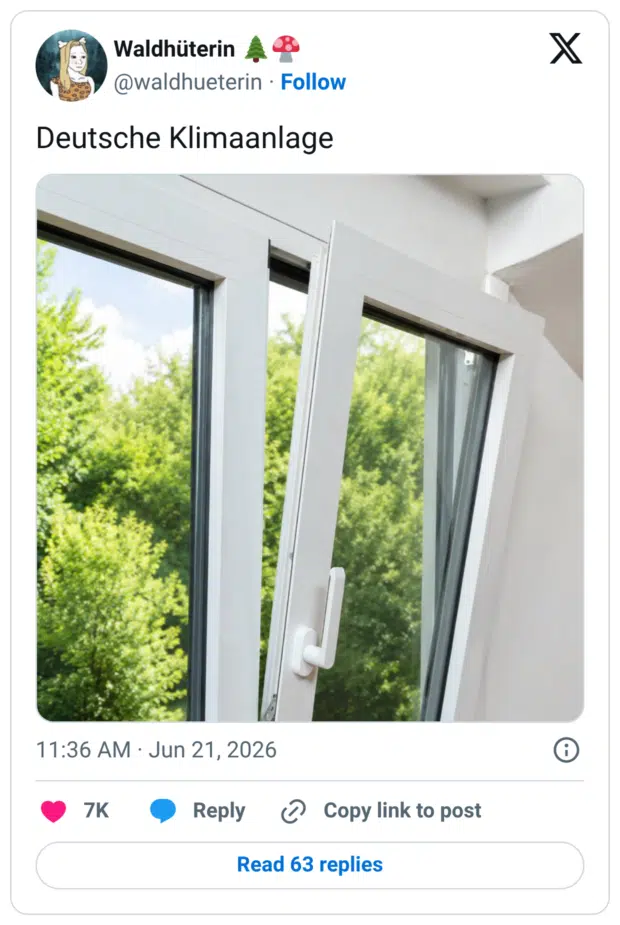 Deutsche Klimaanlage