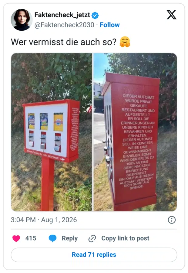 Wer vermisst die auch so? 🤗