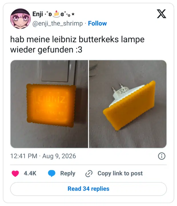 hab meine leibniz butterkeks lampe wieder gefunden :3