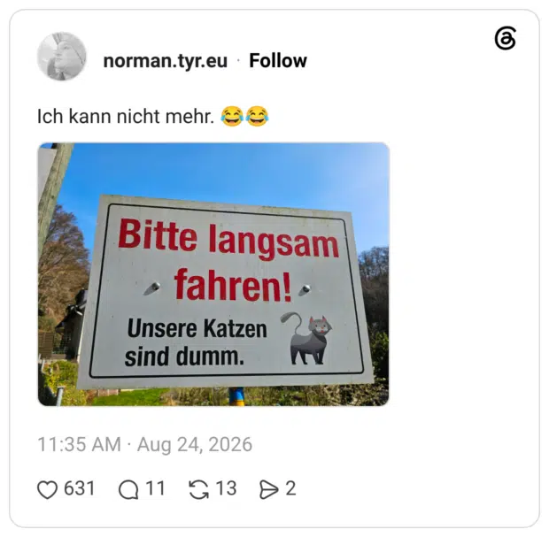 Ich kann nicht mehr. 😂😂