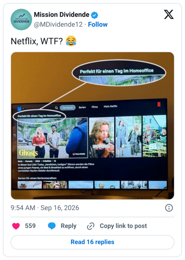 Netflix, WTF?