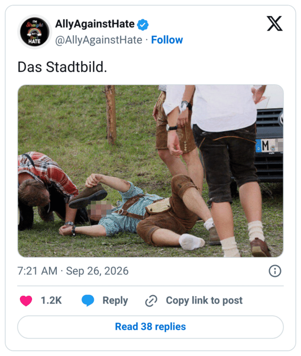 Das Stadtbild.