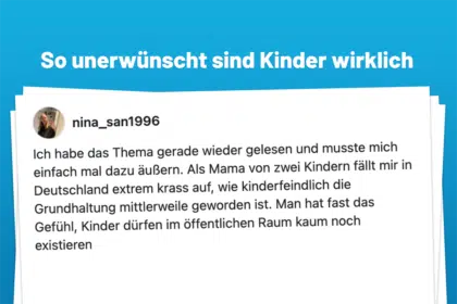 Eine Mutter klagt an: "Kinder sind eben keine Roboter"
