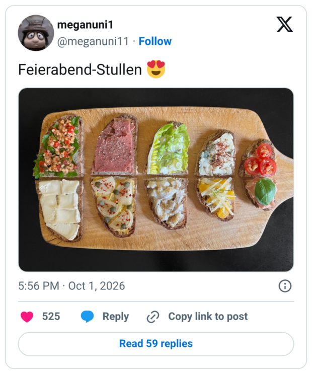 Feierabend-Stullen
