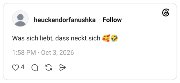 Was sich liebt, dass neckt sich 🥰🤣