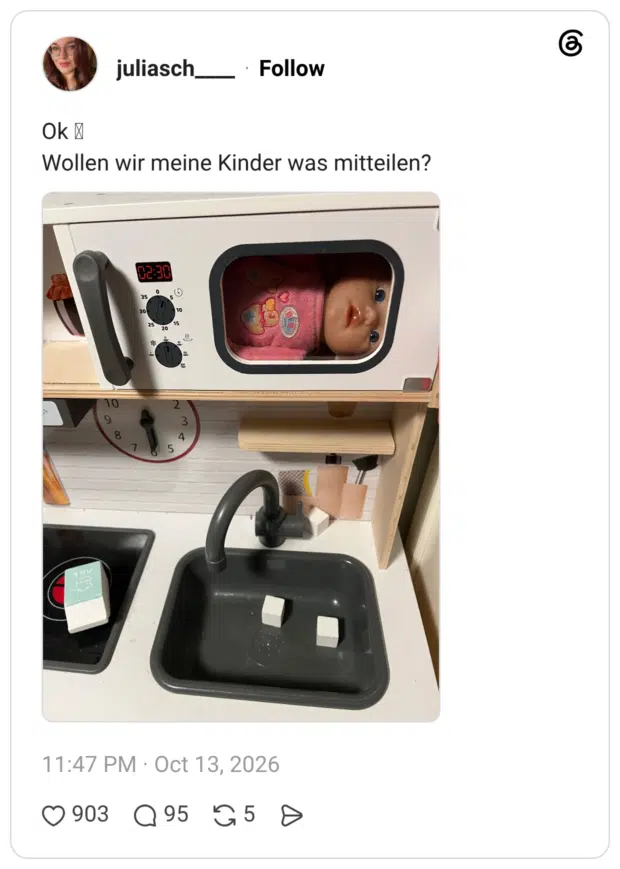 OKX Wollen wir meine Kinder was mitteilen?