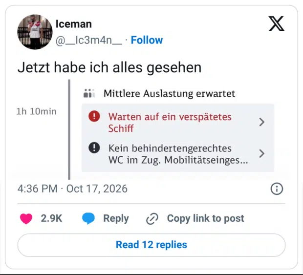 Jetzt habe ich alles gesehen