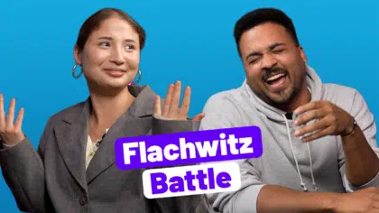Flachwitz-Battle: Nicht lachen Challenge (mit Bilge und John)